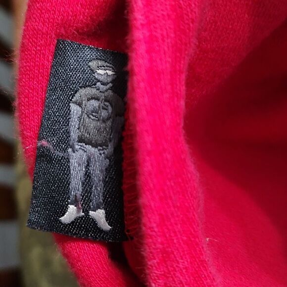 Mens Reg joggers sweatpants with relective material on front  Sz XL - Picture 6 of 6